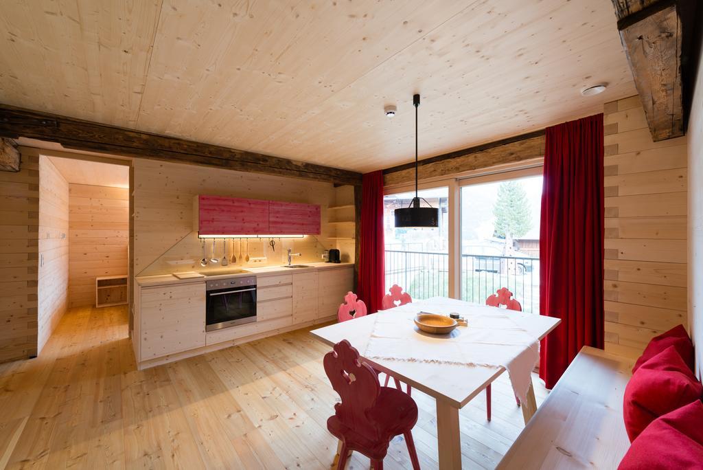 Giatla Hof Der Alfenalm - Ferienwohnungen Am Berg Innervillgraten Quarto foto